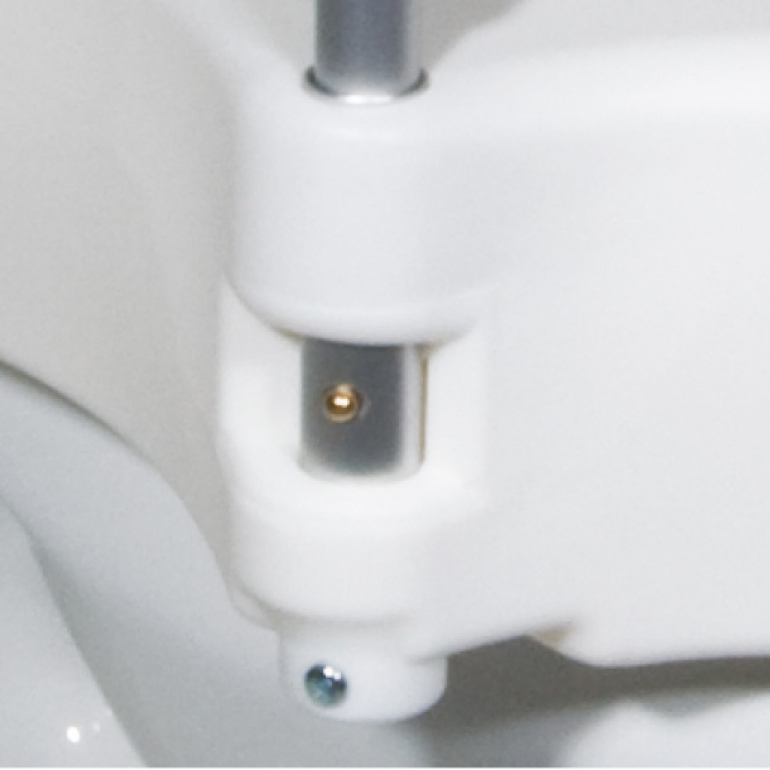 2-in-1 Locking Raised Toilet Seat 2
