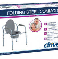 Folding Steel Commode 2 thumbnail