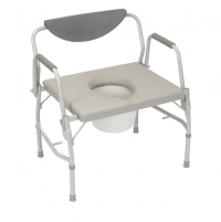 Deluxe Bariatric Drop-Arm Commode thumbnail